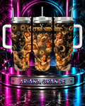 Ariana Grande — Gold Eternal Sunshine | 40oz Tumbler With Handle