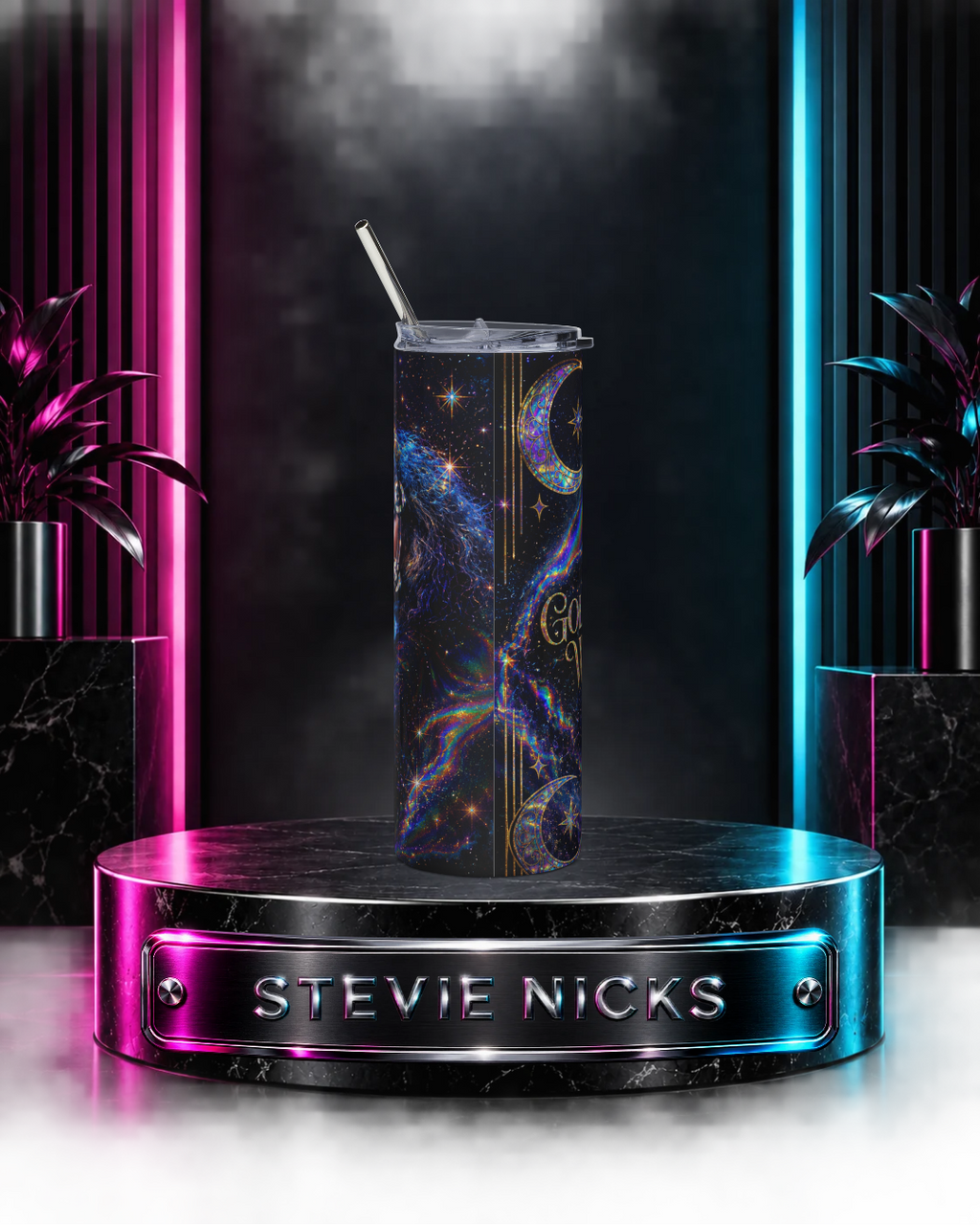 Stevie Nicks — Gold Dust Galaxy | 20oz Tumbler