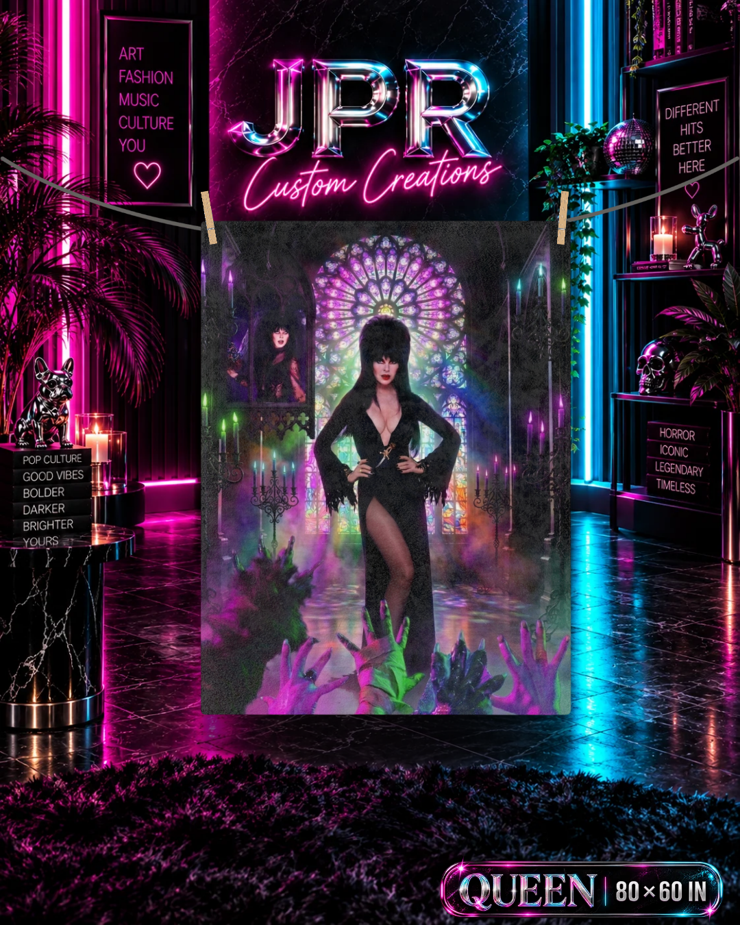 Elvira — Mistress Of The Dark Cathedral | Velveteen Blanket