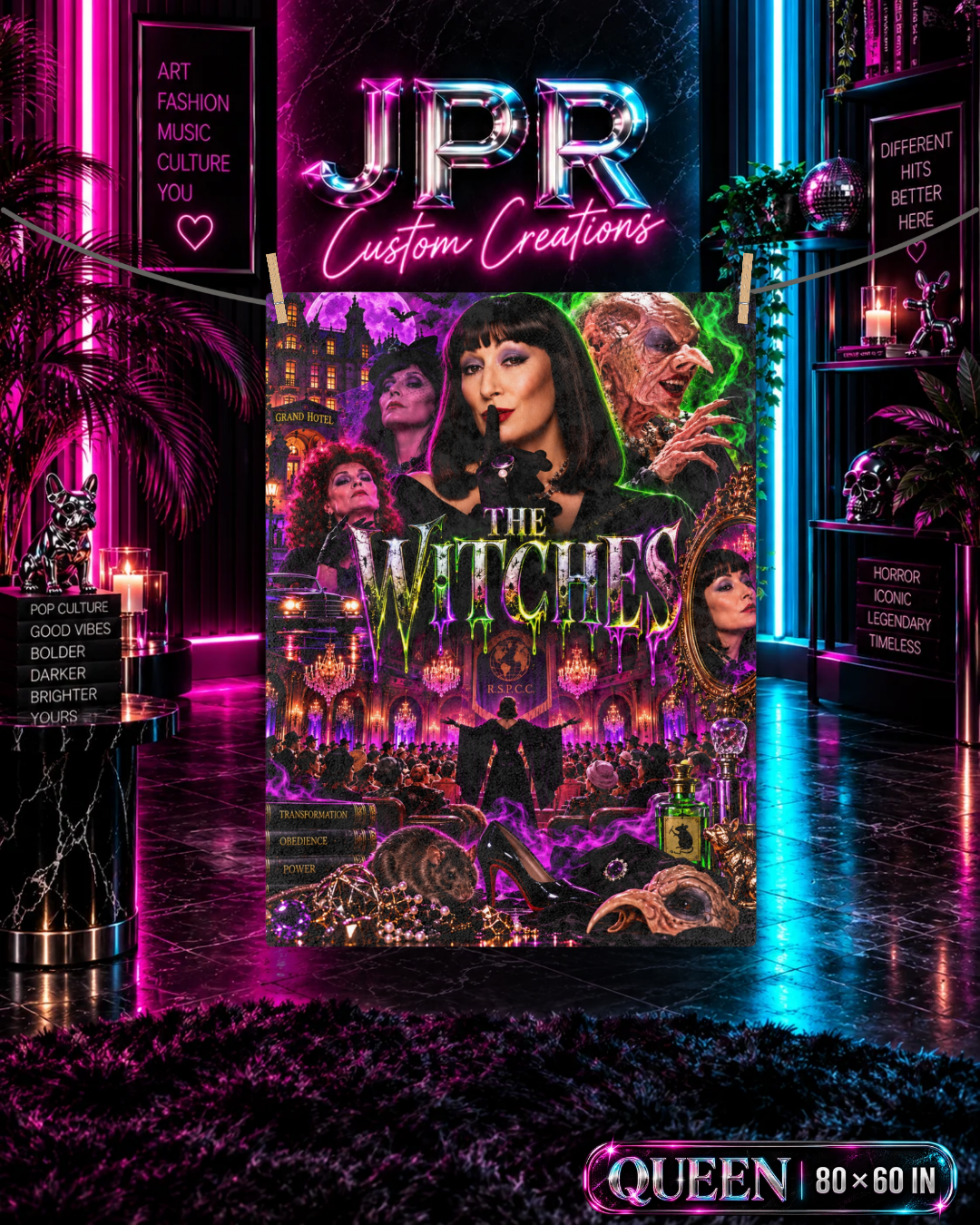 The Witches — Midnight At The Grand Hotel | Velveteen Blanket