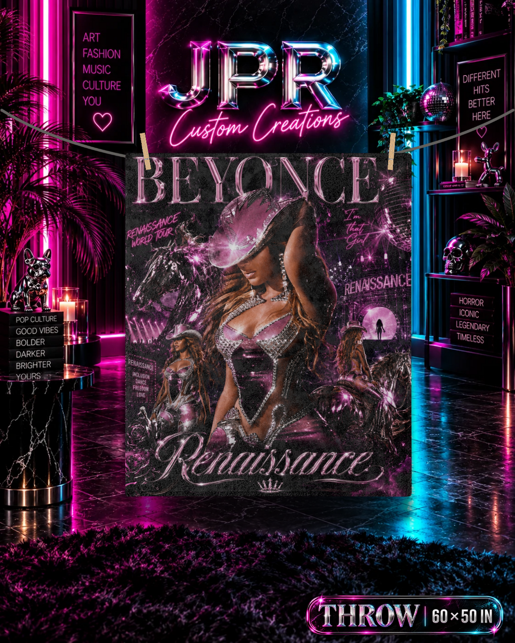 Beyoncé — Pink Renaissance | Velveteen Blanket