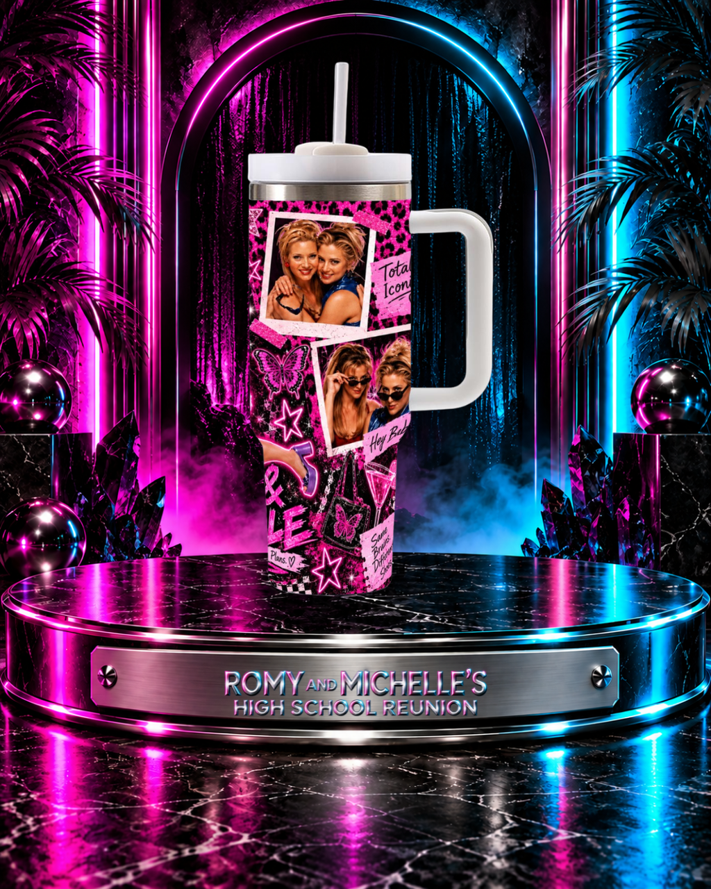 Romy and Michelle's High School Reunion — Y2K | 40oz Tumbler With Handle