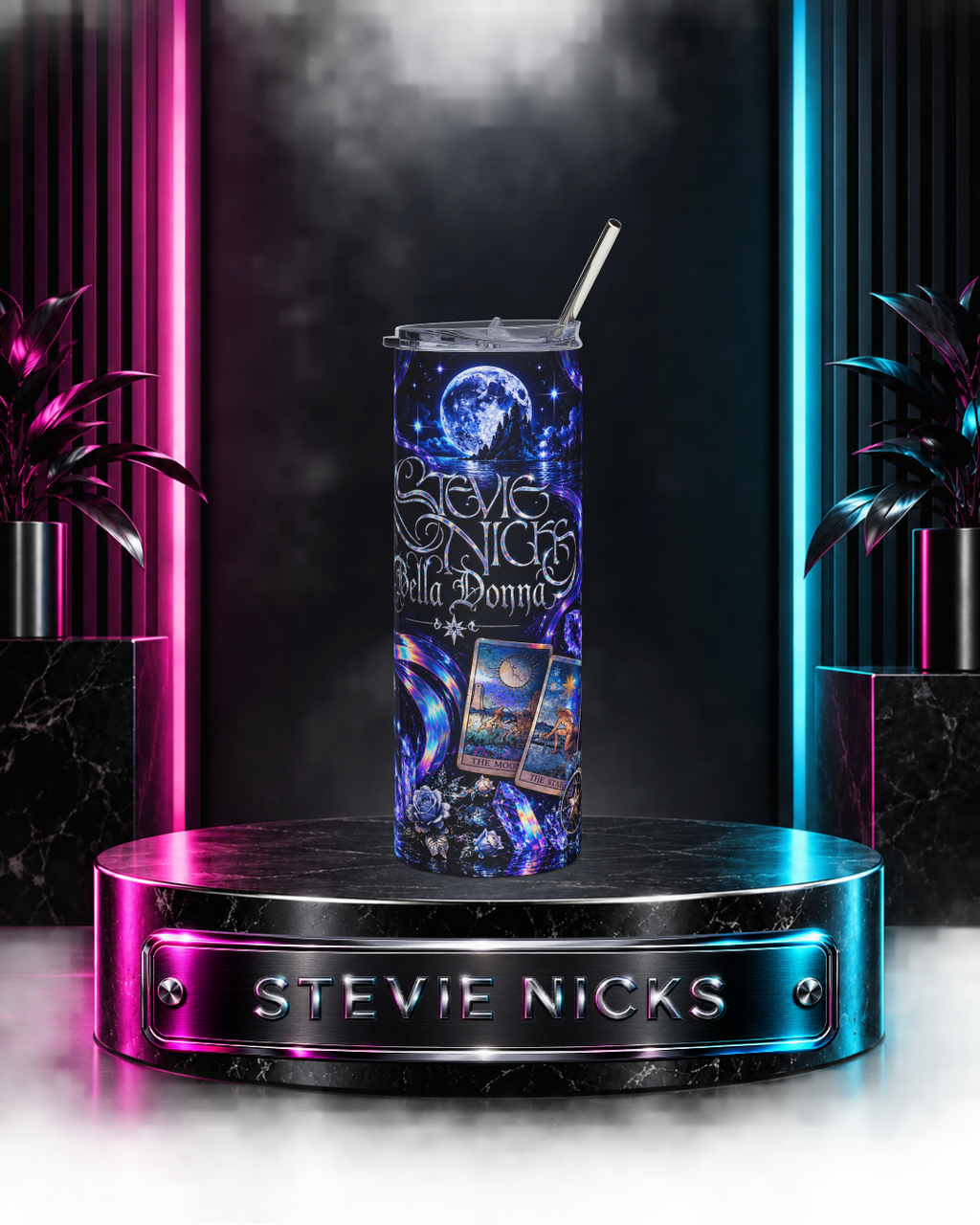 Stevie Nicks — Bella Donna Crystal Tarot | 20oz Tumbler