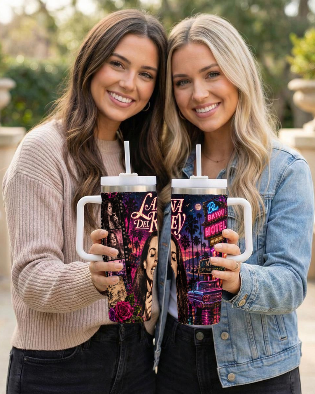 Lana Del Rey — California Dreamin' | 40oz Tumbler With Handle