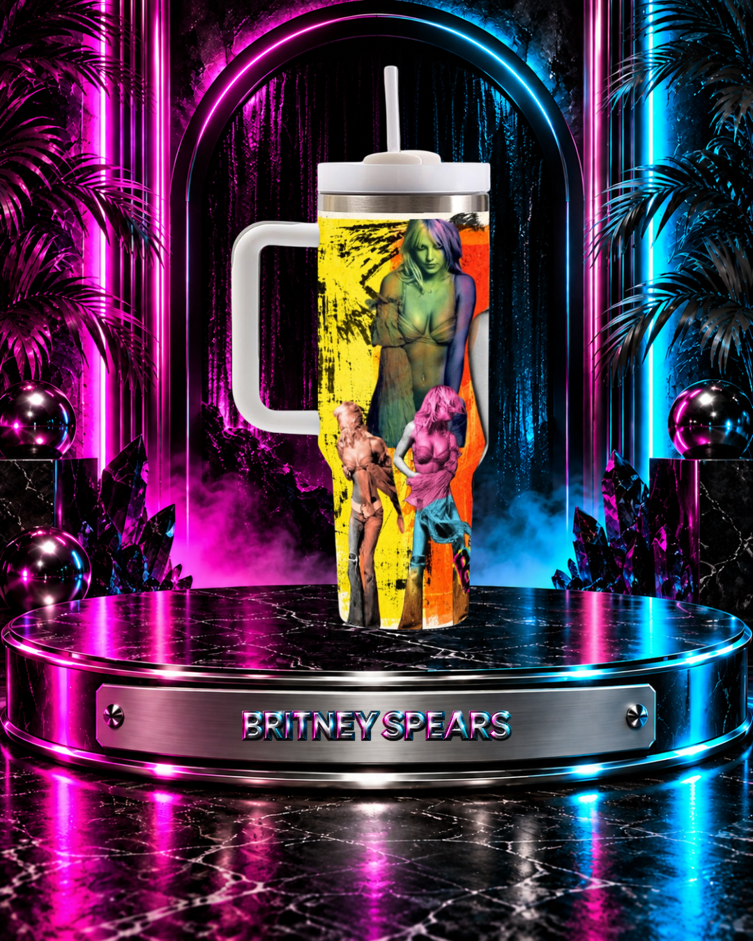 Britney 25th Anniversary – Pop Editorial – 40oz Tumbler