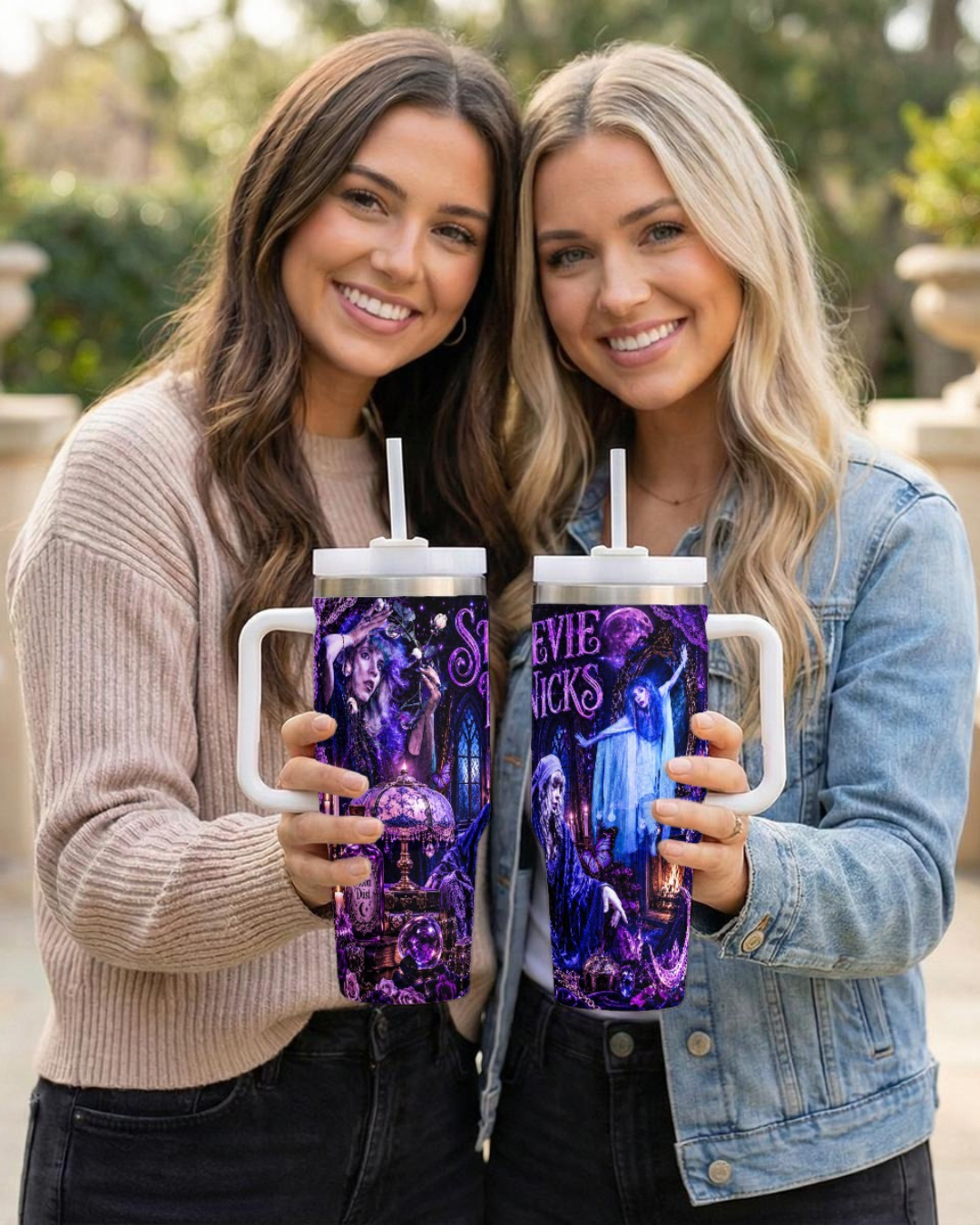 Stevie Nicks — Enchanted in the Blue Lamp Sessions | 40 oz Tumbler With Handle
