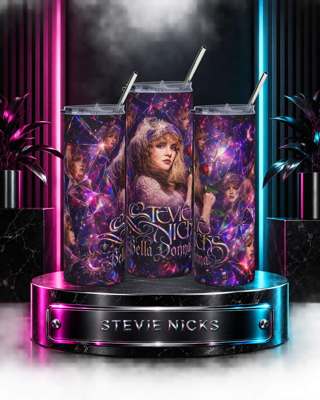 Stevie Nicks — Pink Crystal Visions | 20oz Tumbler