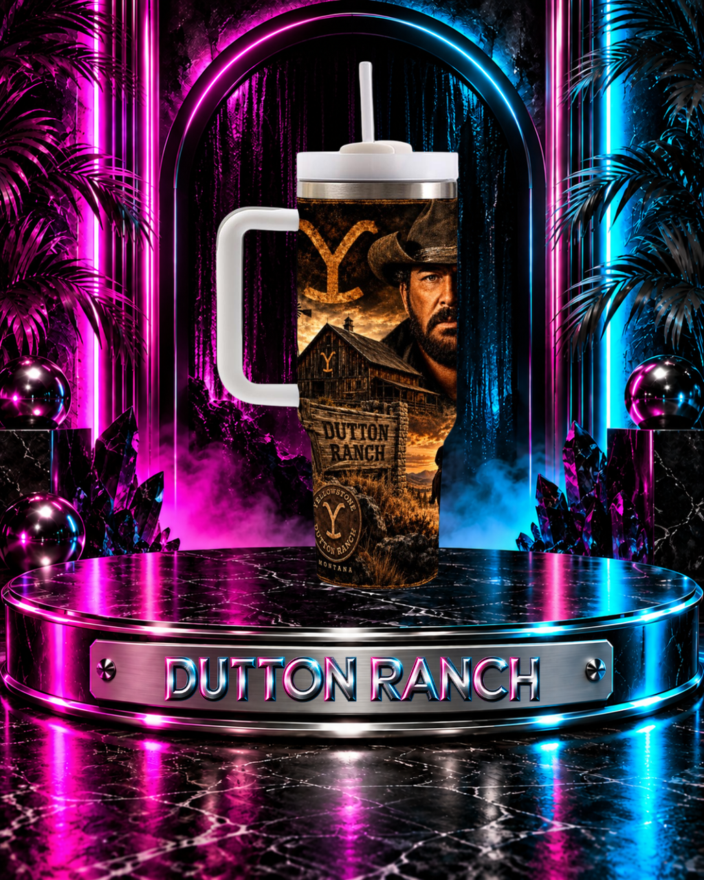 Dutton Ranch — Family, Land, & Legacy | 40 oz Tumbler With Handle