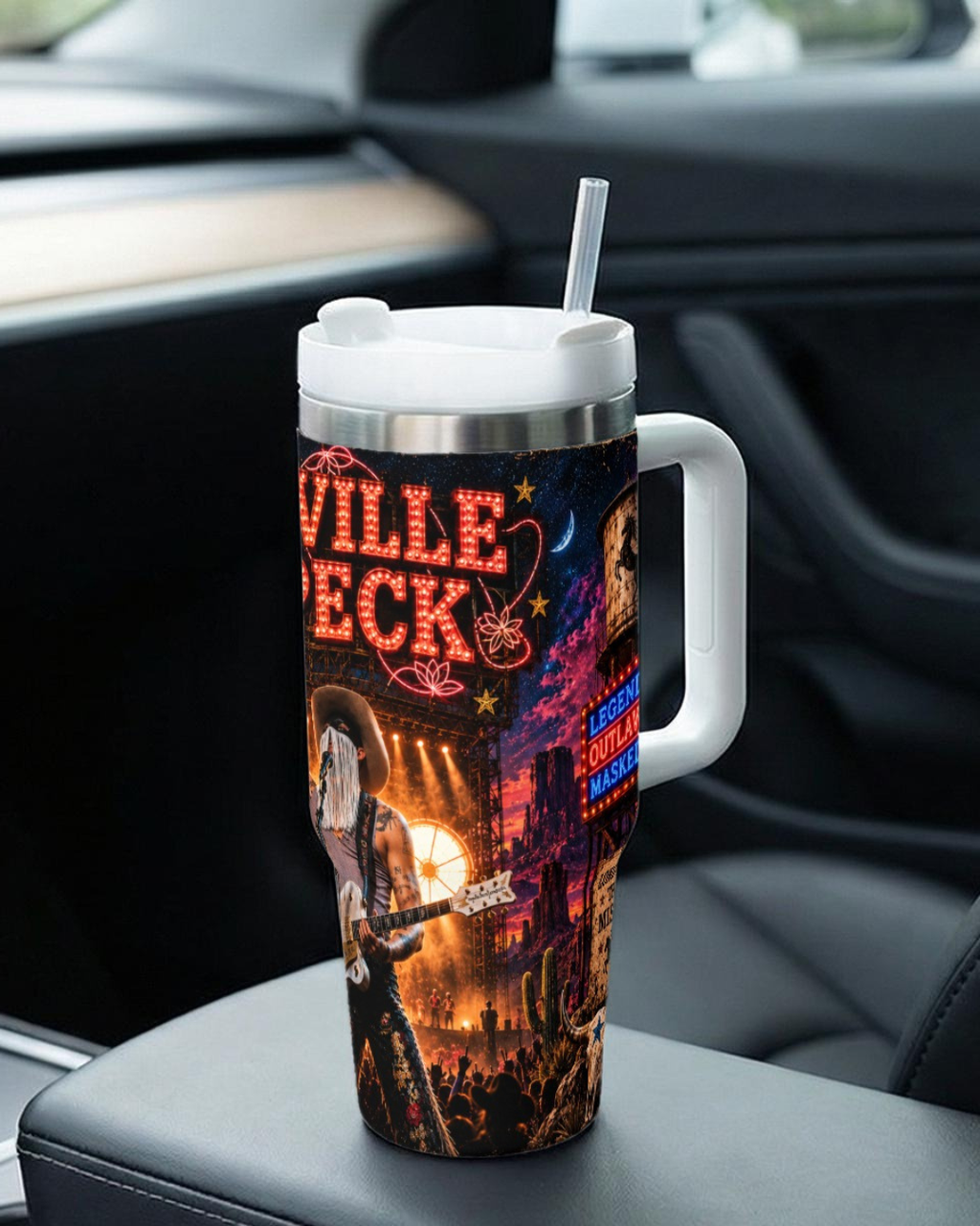 Orville Peck — Live & Outlawed | 40oz Tumbler With Handle