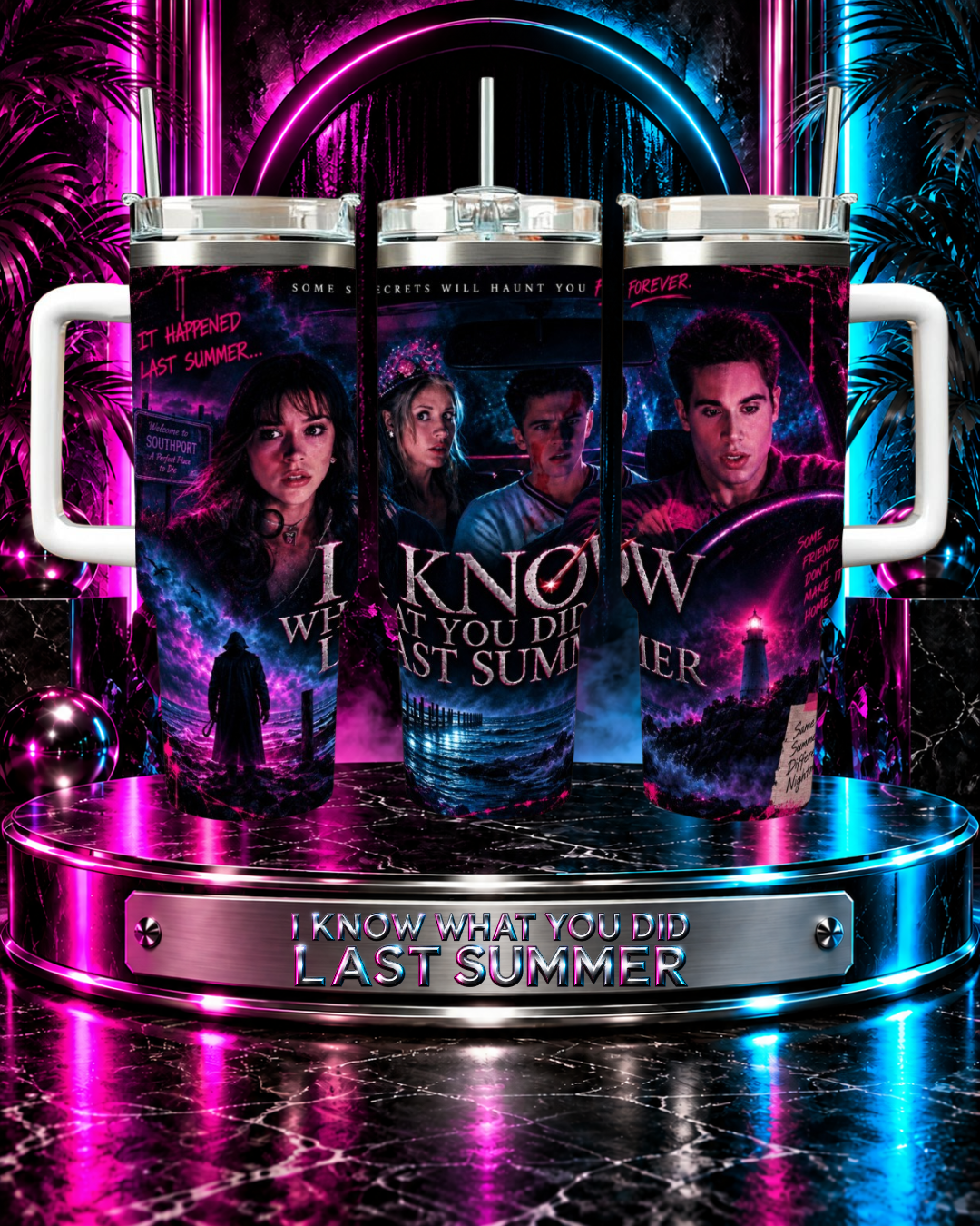 I Know What You Did Last Summer — Deadly Summer | 40oz Tumbler With Handle