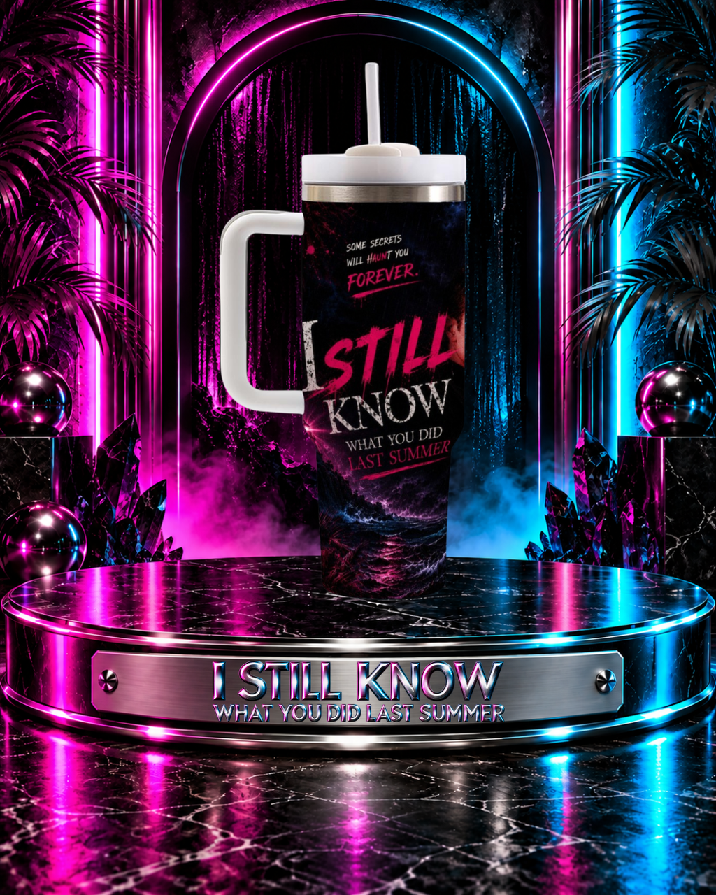 I Still Know What You Did Last Summer — Secrets Don't Always Stay Buried | 40oz Tumbler With Handle