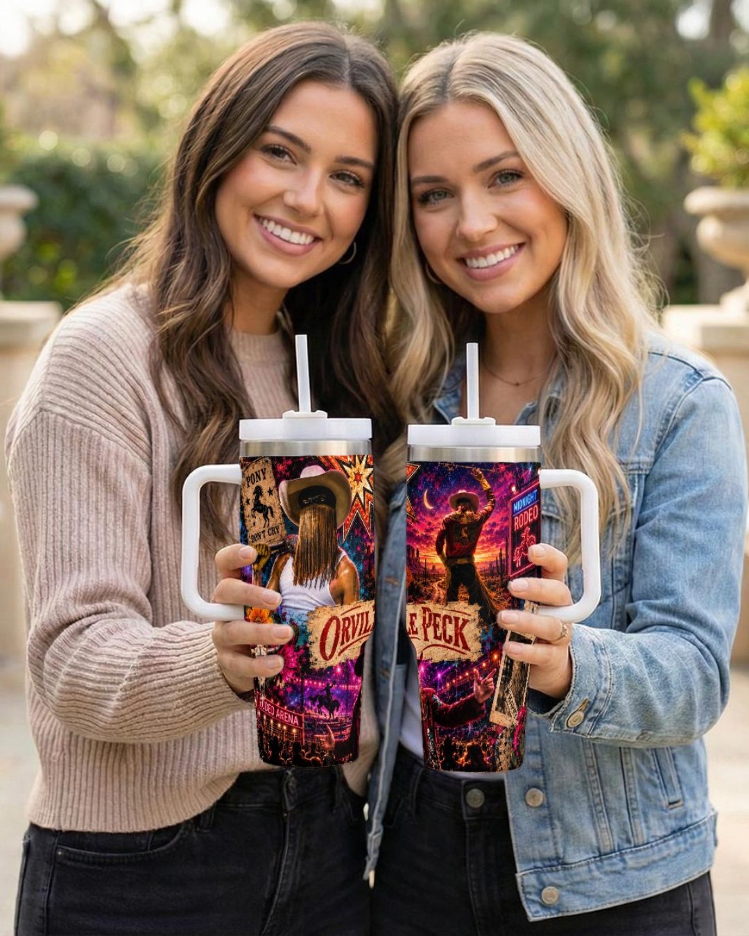 Orville Peck —Midnight Rodeo | 40oz Tumbler With Handle