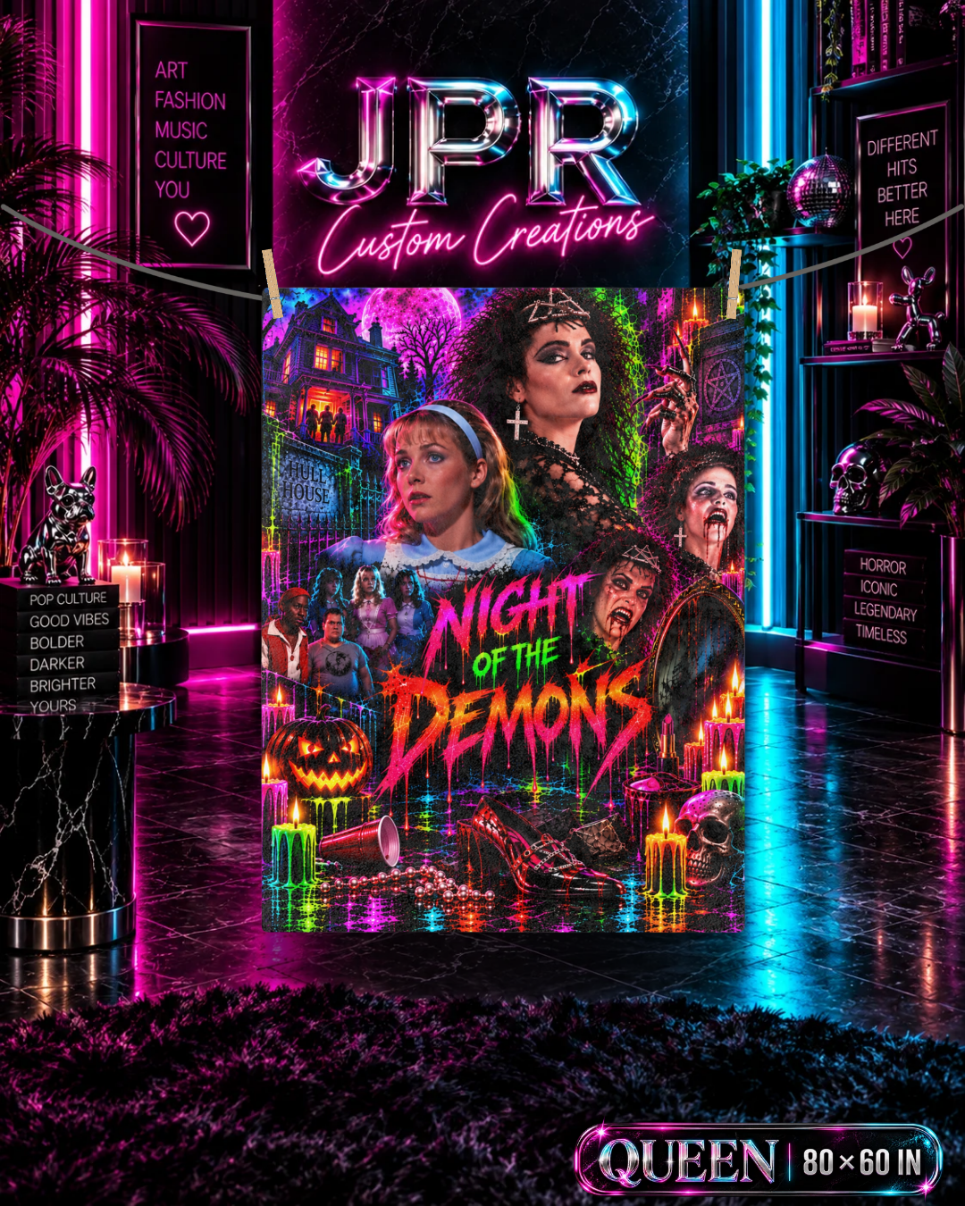 Night Of The Demons — Angela's Halloween Ball | Velveteen Blanket