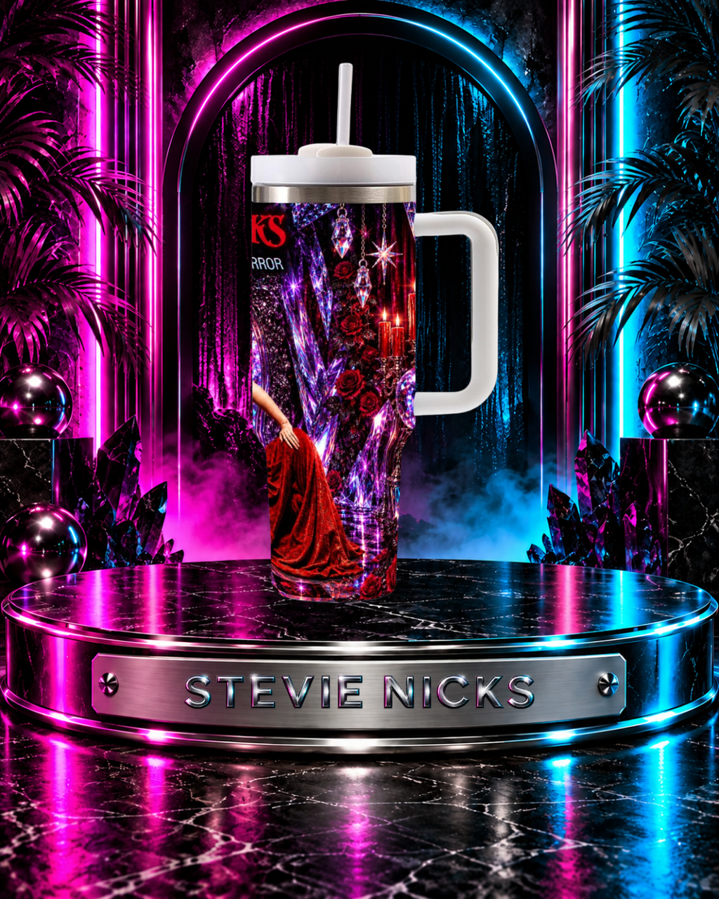 Stevie Nicks — Other Side Of The Mirror | 40oz Tumbler With Handle