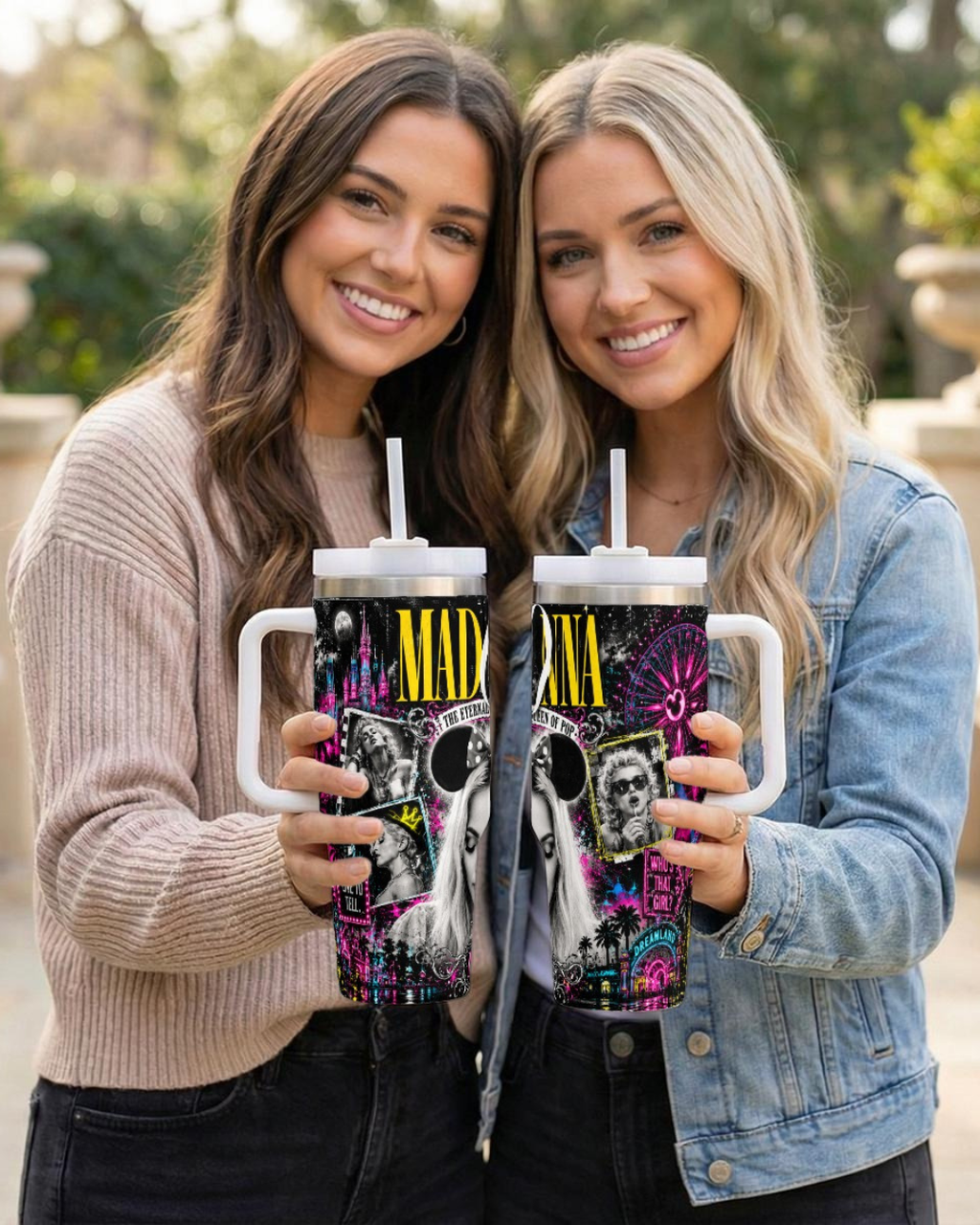 Madonna — Madonnaland | 40oz Tumbler With Handle