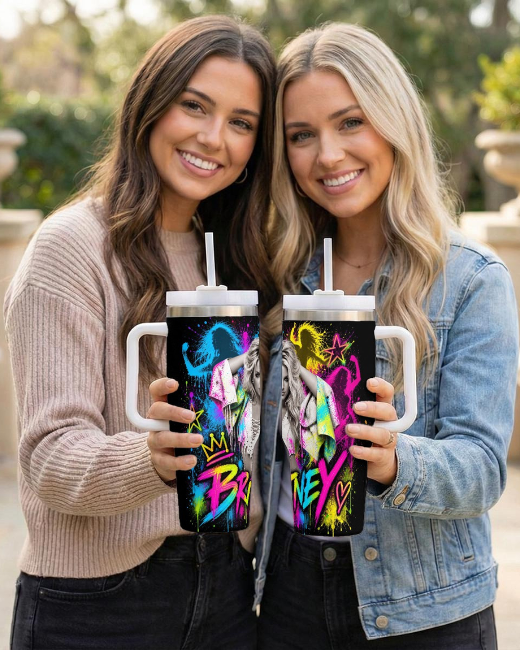 Britney Spears — In Living Color | 40oz Tumbler with Handle