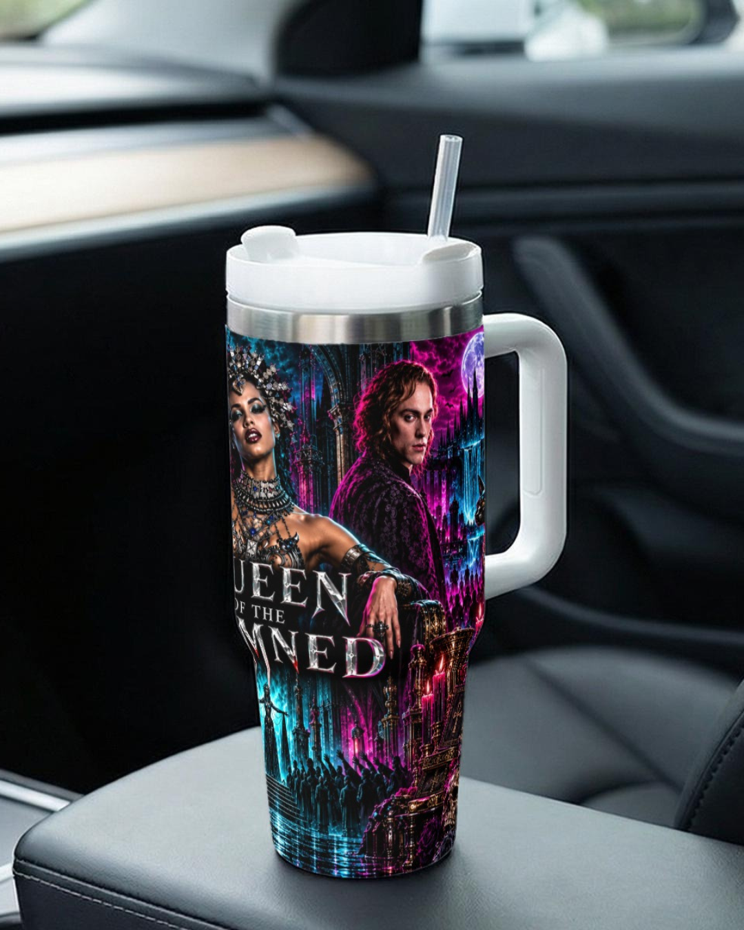 Queen Of The Damned — Akasha's Rein | 40oz Tumbler With Handle