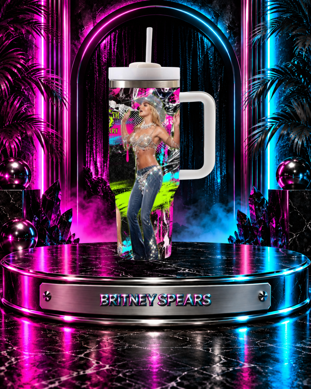 Britney 25th Anniversary – Dream Within a Dream Tour – 40oz Tumbler