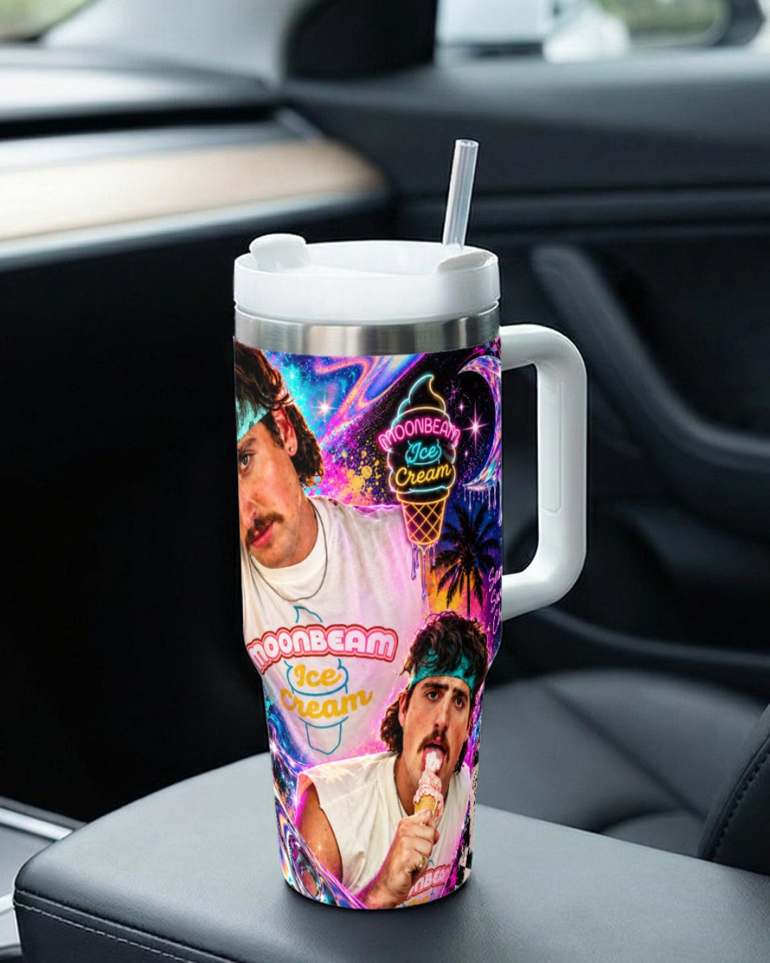 Benson Boone — Ice Cream Daze | 40oz Tumbler With Handle