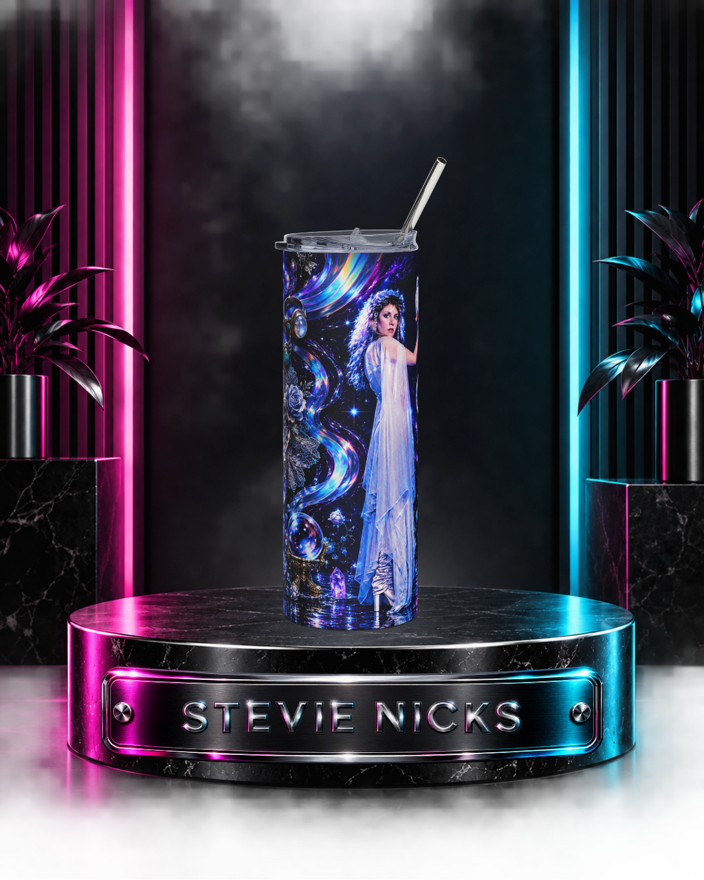 Stevie Nicks — Bella Donna Crystal Tarot | 20oz Tumbler