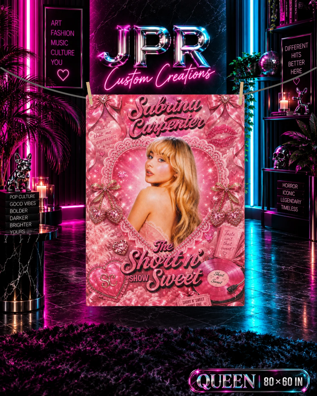 Sabrina Carpenter — Short n’ Sweet: Pink Sugar Dream | Velveteen Blanket