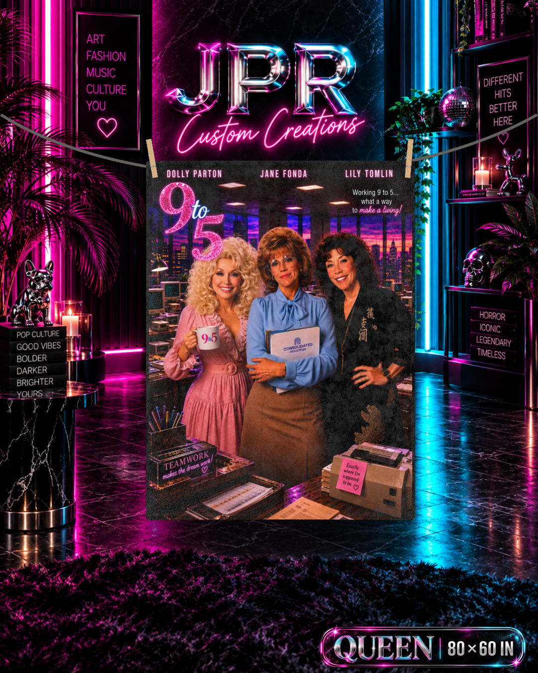 Dolly Parton — 9 to 5 | Velveteen Blanket