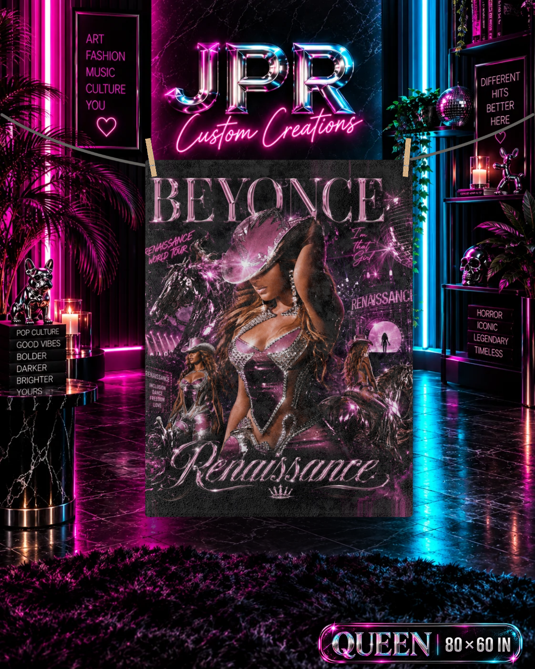 Beyoncé — Pink Renaissance | Velveteen Blanket
