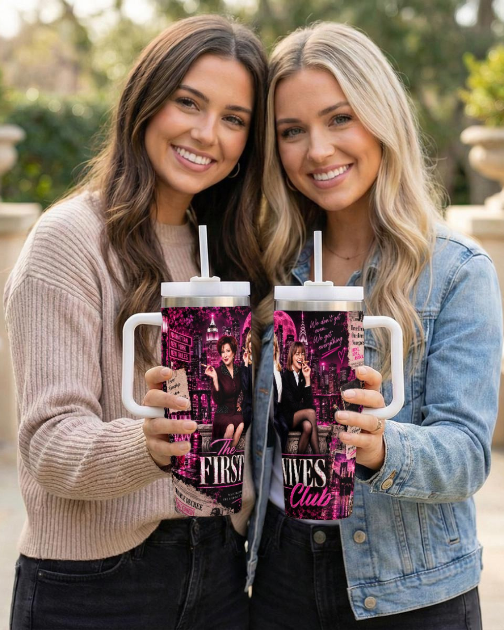 First Wives Club — Manhattan Moonlight | 40oz Tumbler With Handle