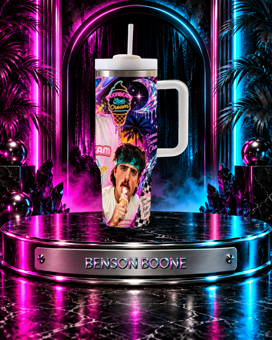 Benson Boone — Ice Cream Daze | 40oz Tumbler With Handle