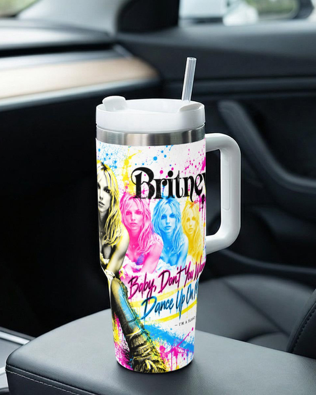 Britney 25th Anniversary – Dance Up On Me – 40oz Tumbler