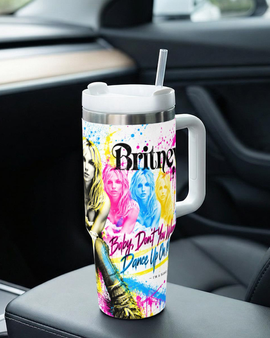 Britney 25th Anniversary – Dance Up On Me – 40oz Tumbler