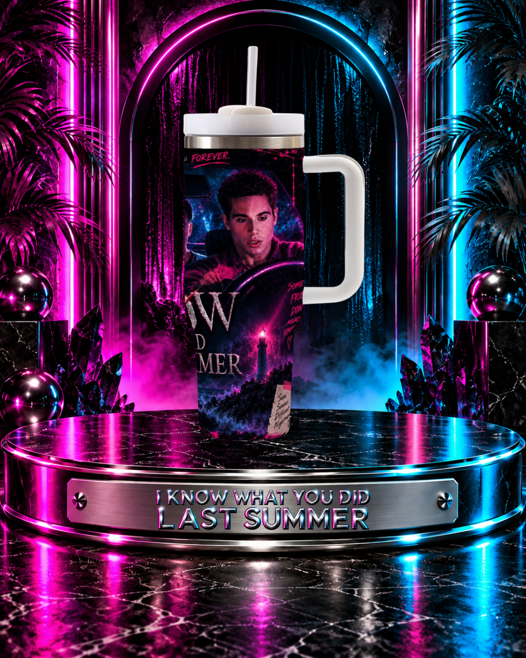I Know What You Did Last Summer — Deadly Summer | 40oz Tumbler With Handle