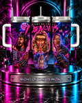 Night Of The Demons — Lipstick Hellfire | 40oz Tumbler With Handle