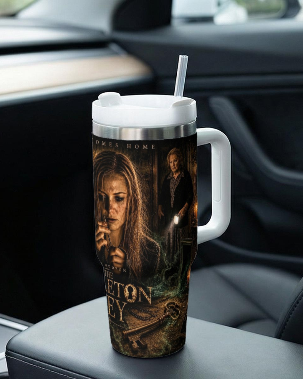 The Skeleton Key — Hoodoo On The Delta | 40oz Tumbler With Handle