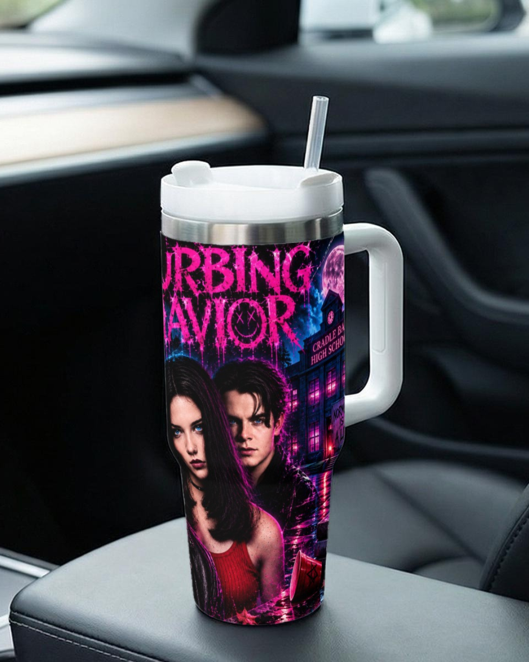 Disturbing Behavior — Cradle Bay After Dark | 40oz Tumbler With Handle