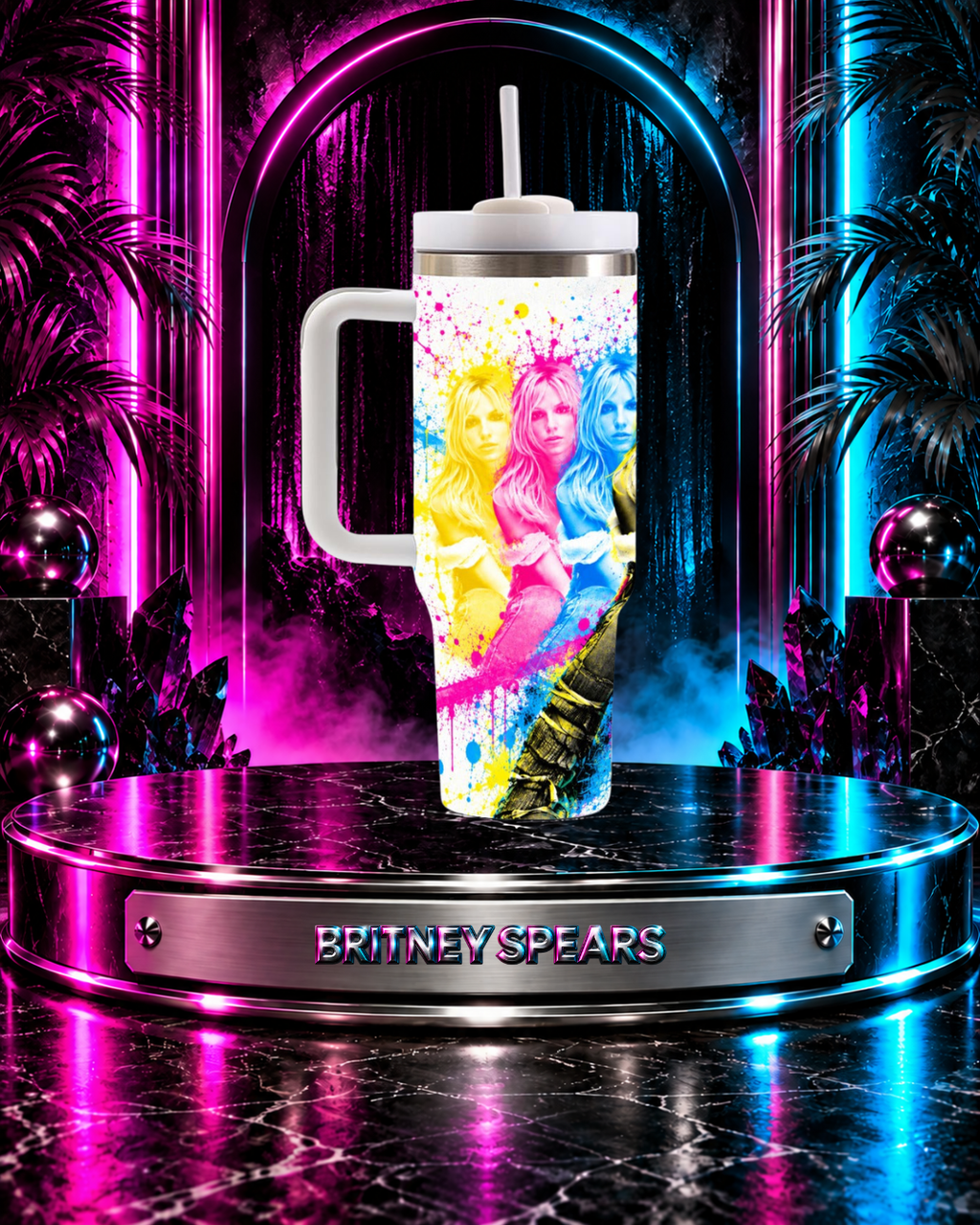 Britney 25th Anniversary – Dance Up On Me – 40oz Tumbler