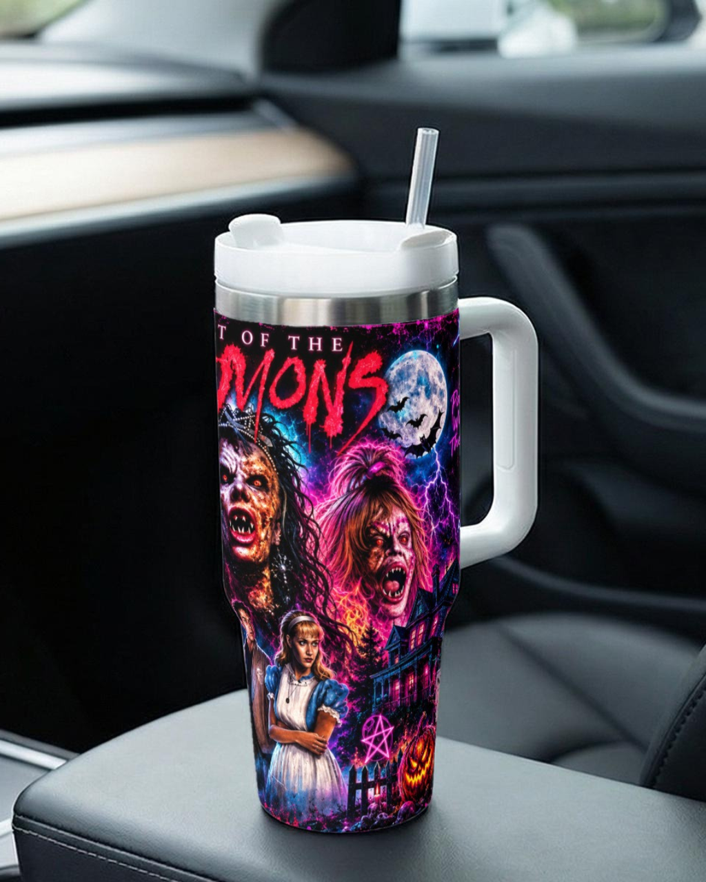 Night Of The Demons — Hull House After Dark | 40 oz Tumbler With Handle