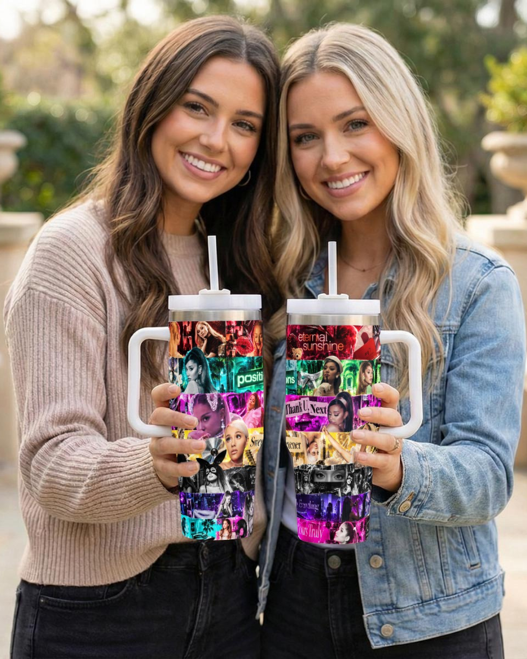 Ariana Grande — Seven Eras | 40oz Tumbler With Handle