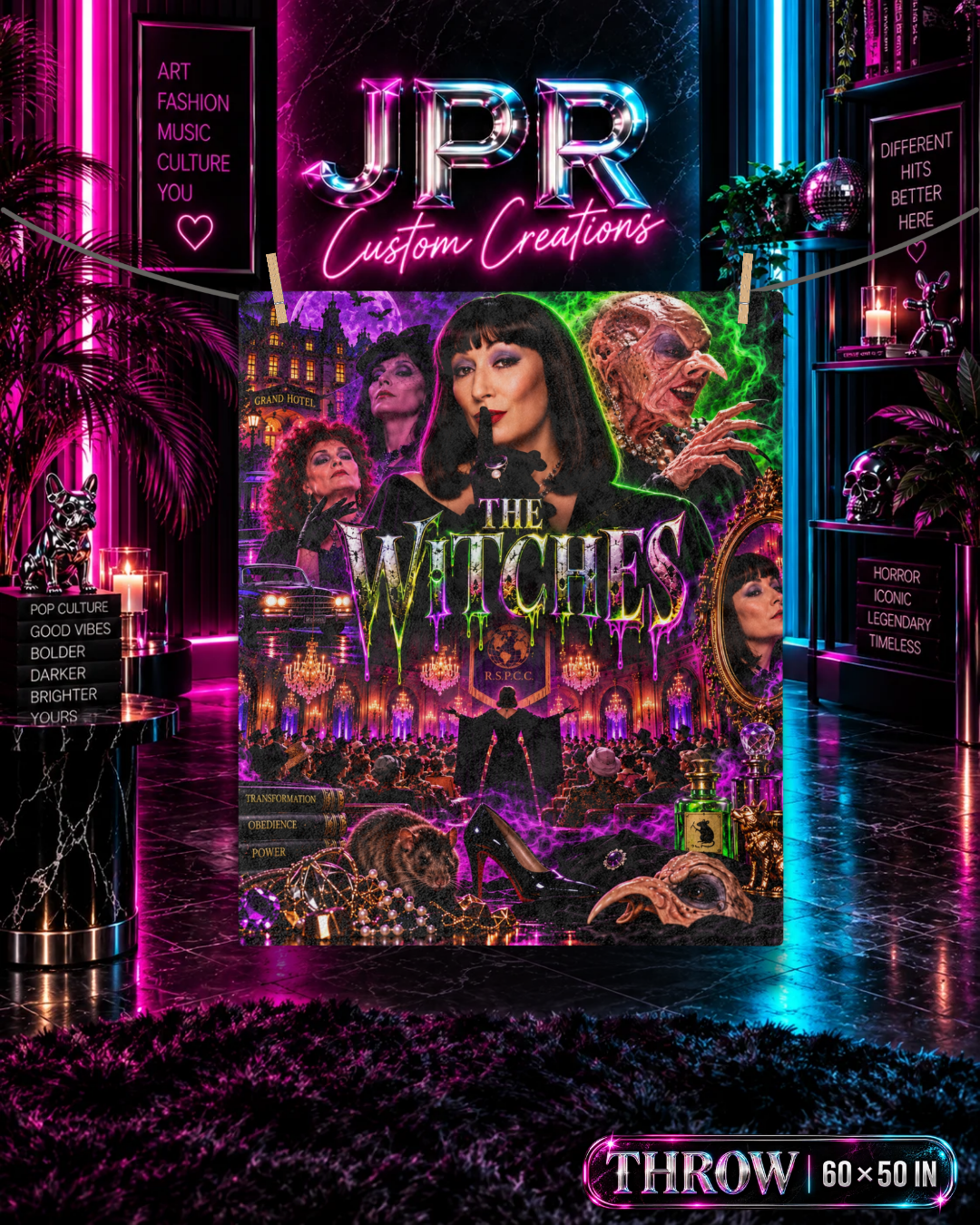 The Witches — Midnight At The Grand Hotel | Velveteen Blanket