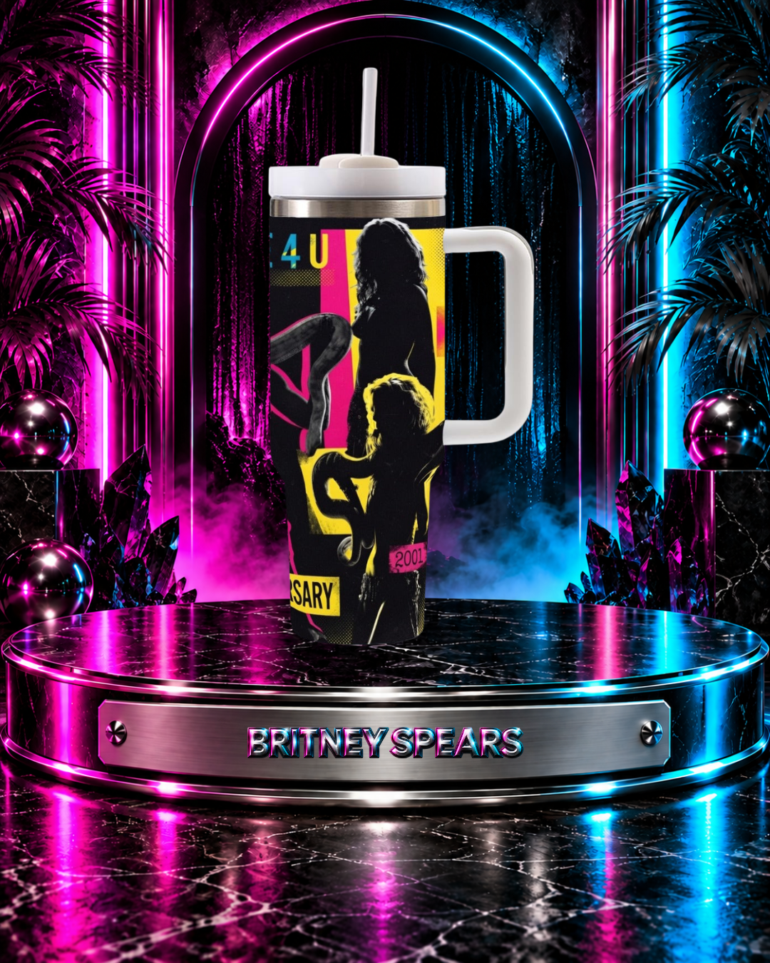 Britney 25th Anniversary – I’m a Slave 4 U VMA – 40oz Tumbler
