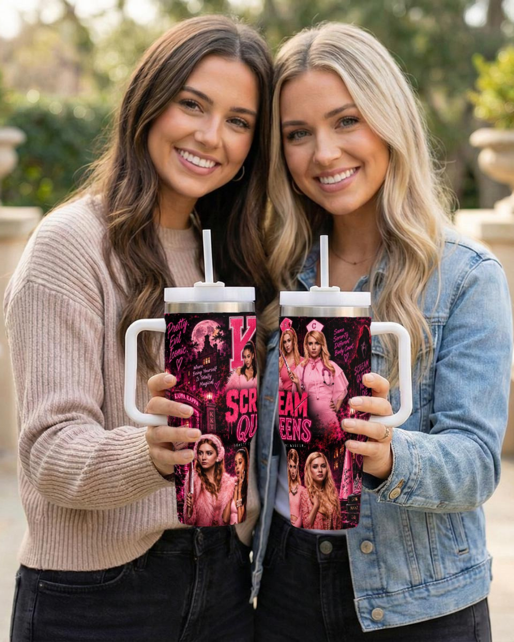 Scream Queens — Kappa Kappa Tau | 40oz Tumbler With Handle