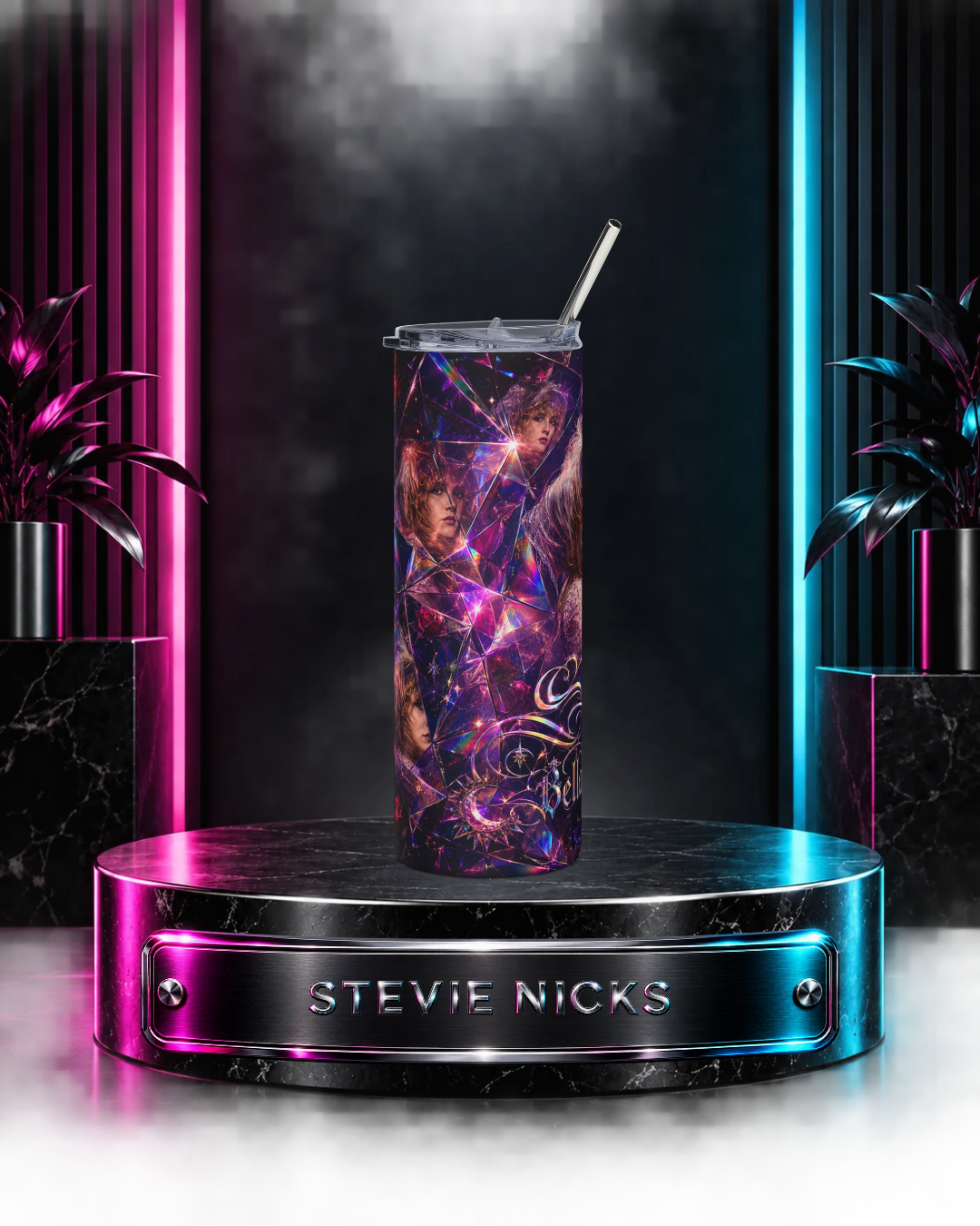 Stevie Nicks — Pink Crystal Visions | 20oz Tumbler