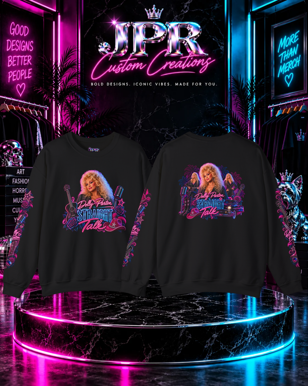 Dolly Parton —  Straight Talk | Sweatshirt