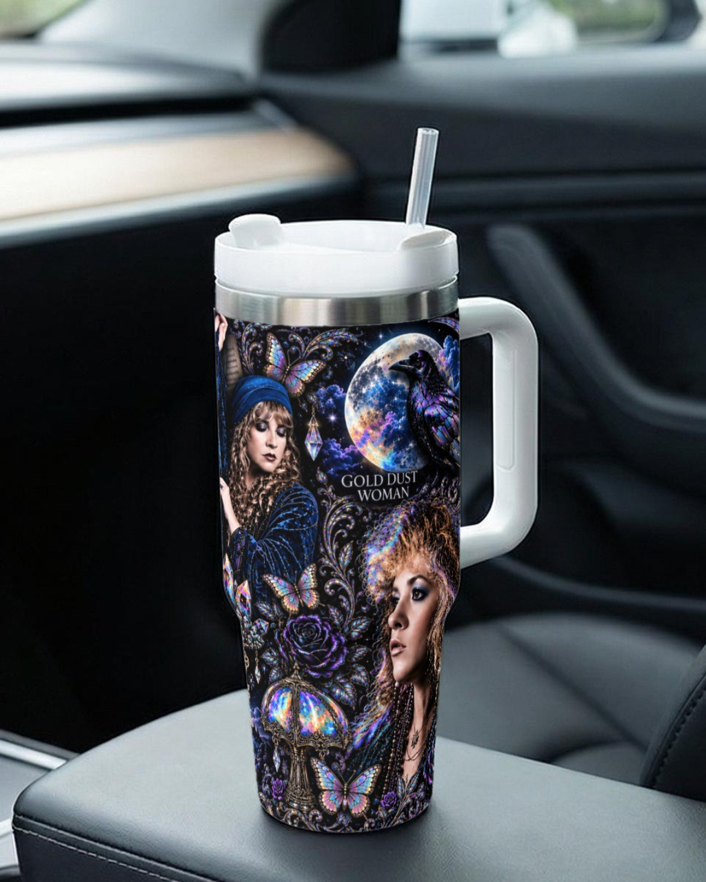 Stevie Nicks — Crystal Enchantment | 40oz Tumbler With Handle