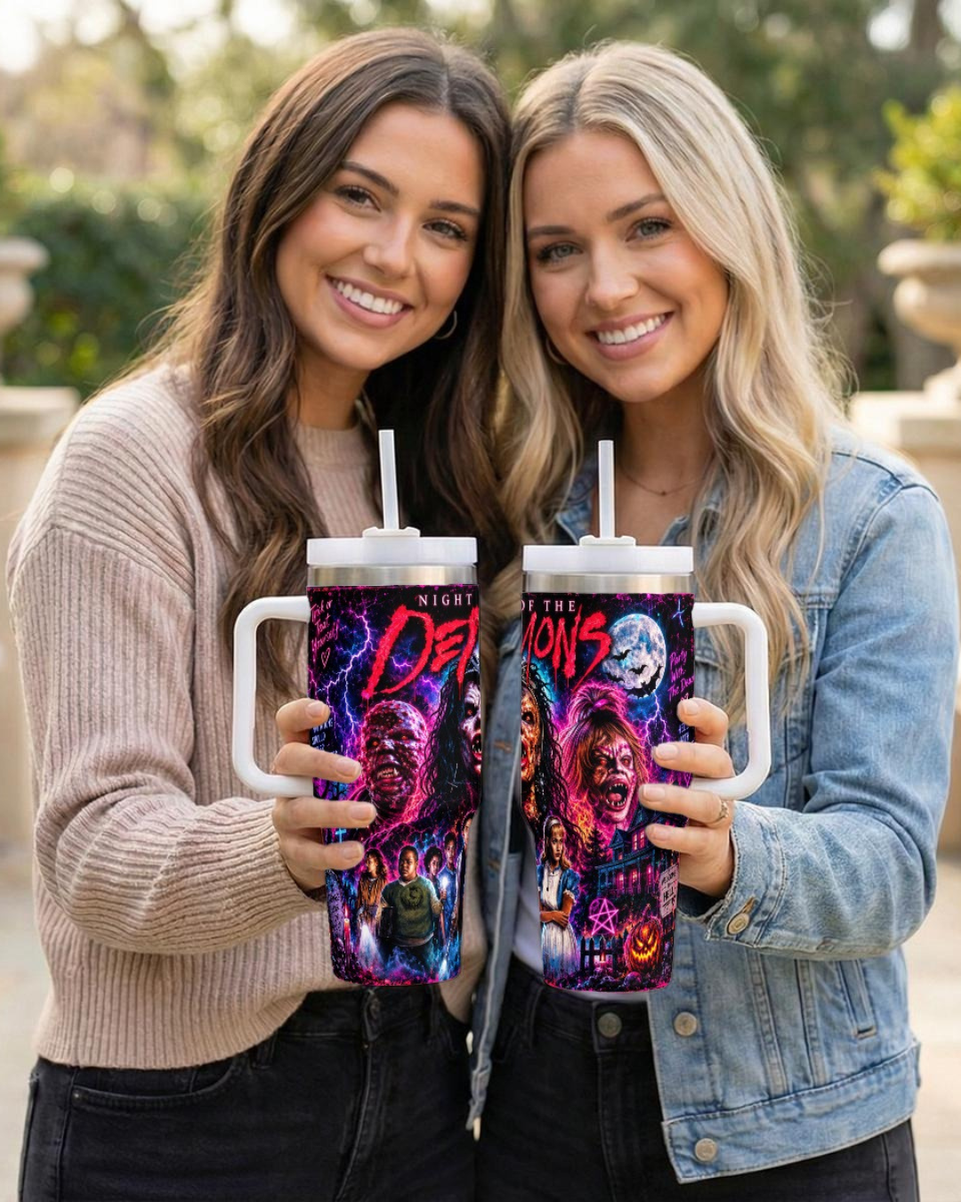 Night Of The Demons — Hull House After Dark | 40 oz Tumbler With Handle