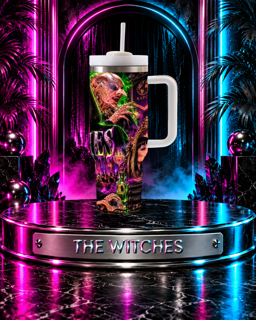 The Witches — Midnight At The Grand Hotel | 40 oz Tumbler With Handle