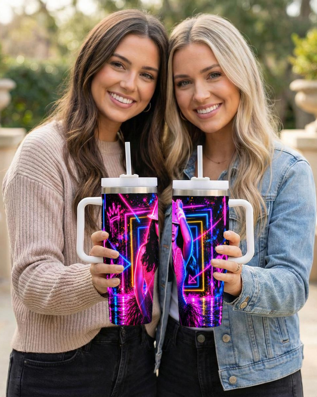 Britney Spears — Blackout After Dark | 40oz Tumbler with Handle