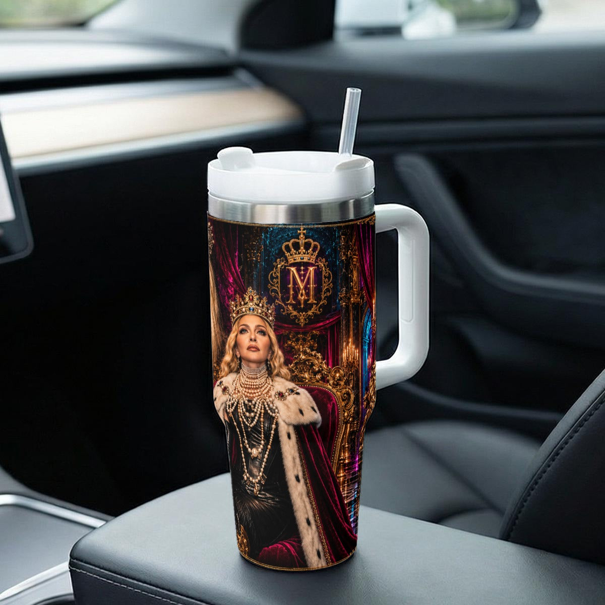 Madonna — Long Live The Queen | 40 oz Tumbler With Handle
