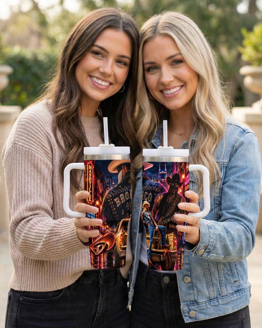 Orville Peck — Neon Bronco | 40 oz Tumbler With Handle