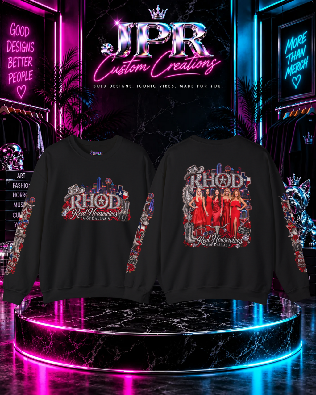 RHOD — Diamonds And Dallas Sweatshirt